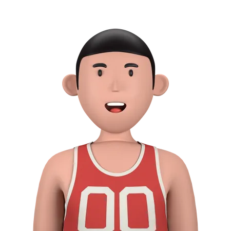 Jogador de basquete  3D Icon