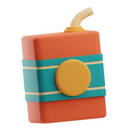 Zumo de frutas  3D Icon