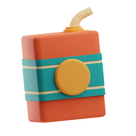 Zumo de frutas  3D Icon