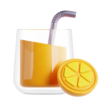 Juice Glass  3D Icon