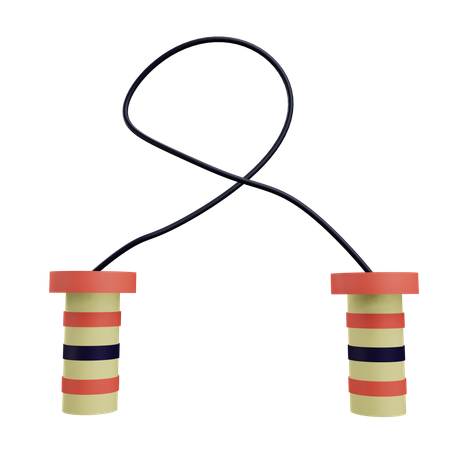 Jumping Rope  3D Icon