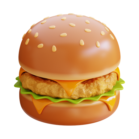 Junk food  3D Icon