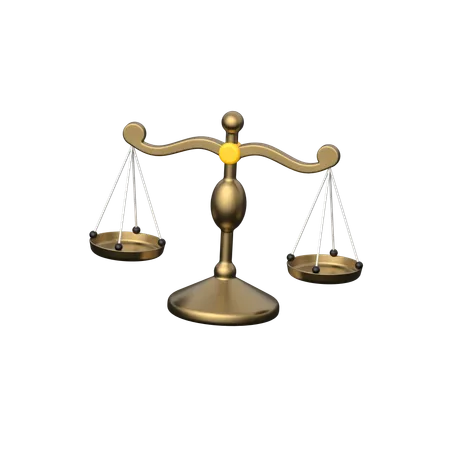 Justice  3D Icon