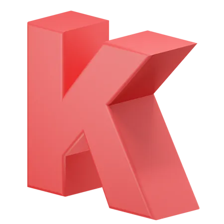 Kalphabet  3D Icon