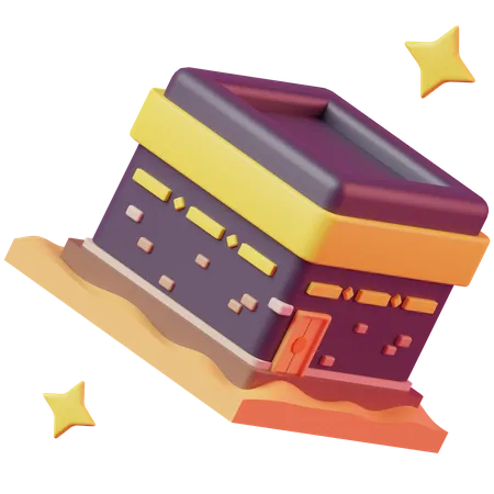 Caaba  3D Icon