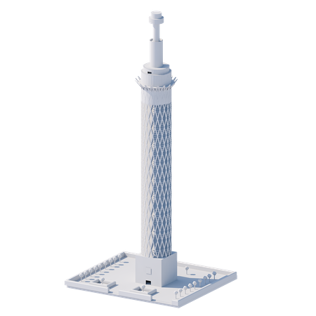 Kairo Turm - Ägypten  3D Icon