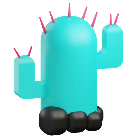 Kaktus  3D Icon