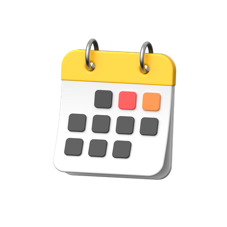 Kalender  3D Icon