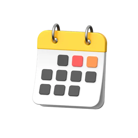 Kalender  3D Icon