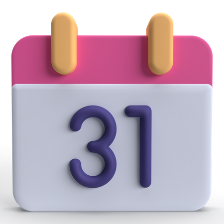 Kalender  3D Icon