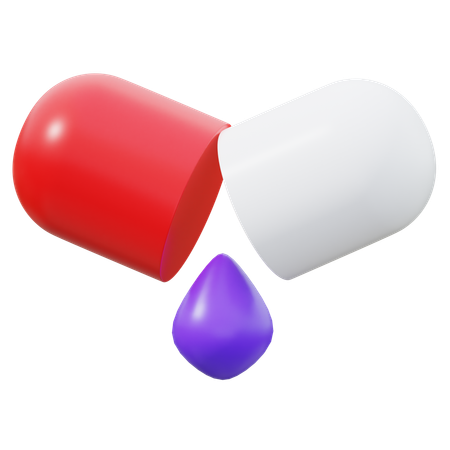 Kapselmedizin  3D Icon