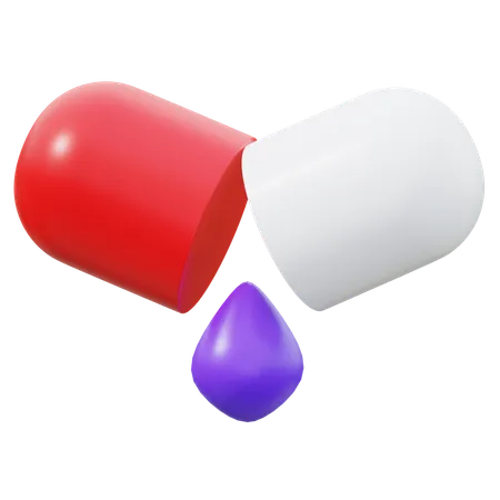 Kapselmedizin  3D Icon