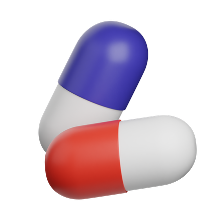 Kapselmedizin  3D Icon