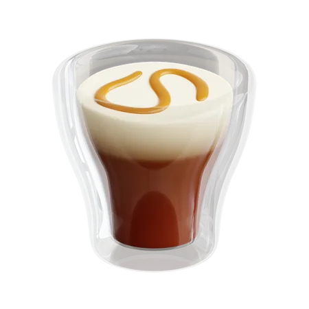 Caramel Macchiato  3D Icon