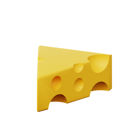 Käse  3D Illustration