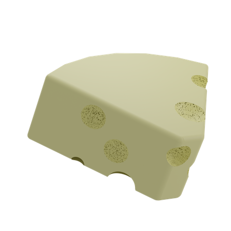 Käse  3D Illustration