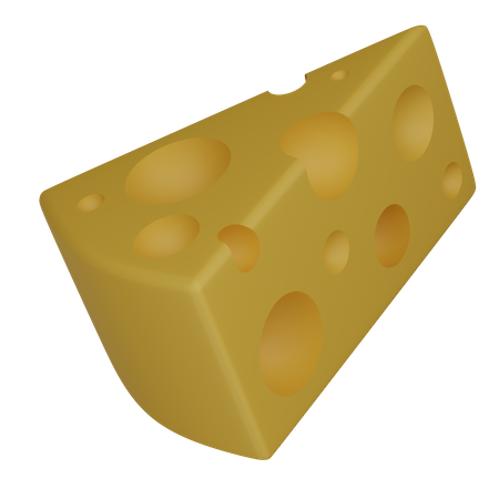 Käse  3D Icon