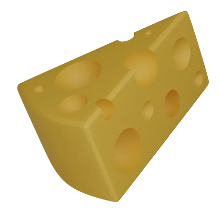 Käse  3D Icon