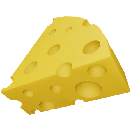 Käse  3D Icon