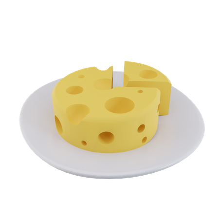 Käse  3D Icon