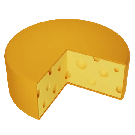 Käse  3D Icon