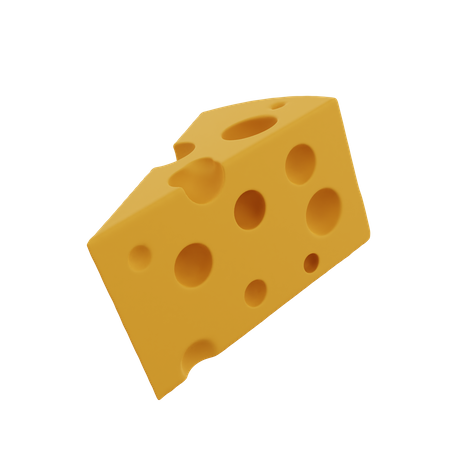 Käsewürfel  3D Icon