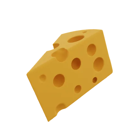 Käsewürfel  3D Icon