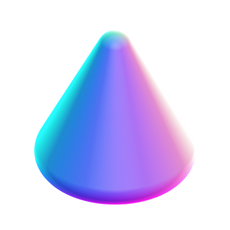 Kegelform  3D Icon