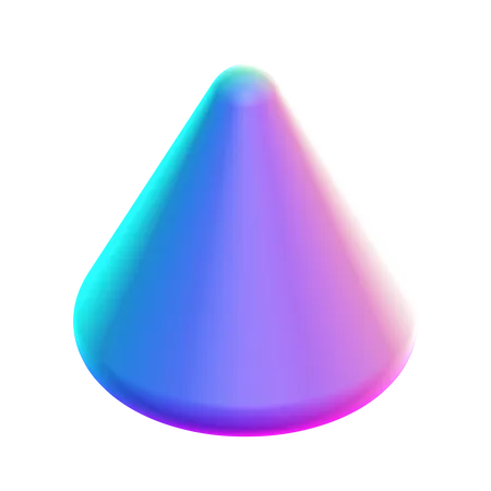 Kegelform  3D Icon