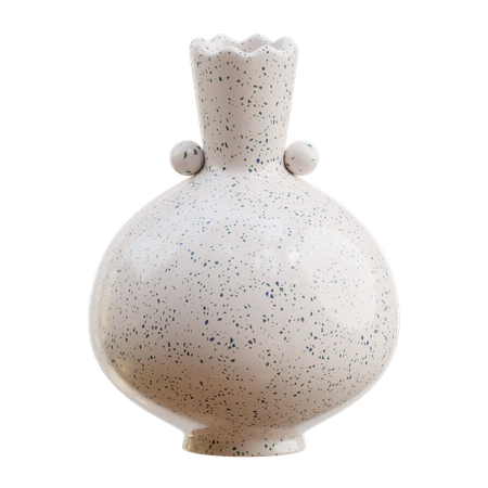 Blumenvase aus Keramik  3D Icon