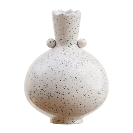 Blumenvase aus Keramik  3D Icon