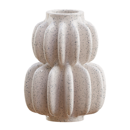 Blumenvase aus Keramik  3D Icon