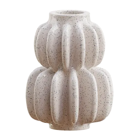 Blumenvase aus Keramik  3D Icon