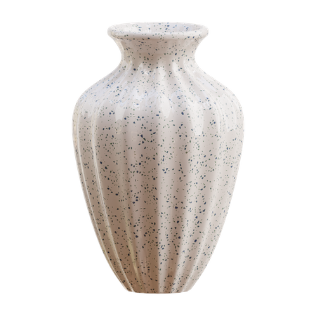 Blumenvase aus Keramik  3D Icon