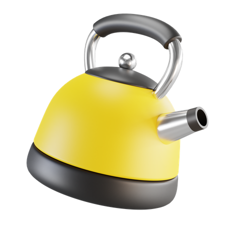 Kettle  3D Illustration