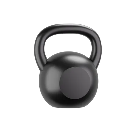 Kettlebell  3D Illustration