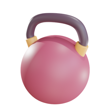 Kettlebell  3D Illustration