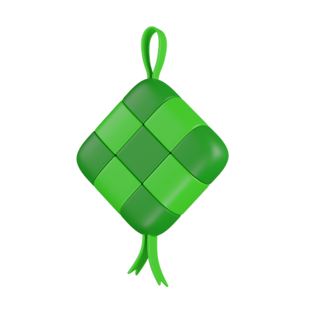 KETUPAT  3D Icon