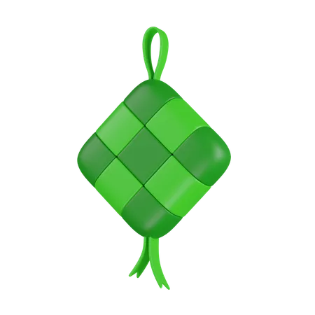 KETUPAT  3D Icon