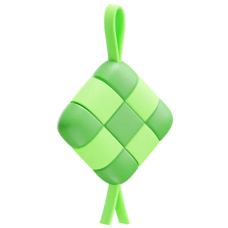 Ketupat  3D Icon