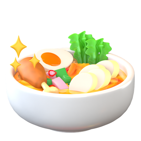 Ketupat Sayur  3D Icon