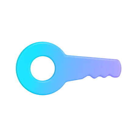 Key  3D Illustration