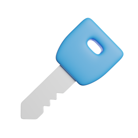 Key  3D Icon