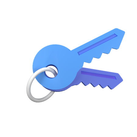 Key  3D Icon