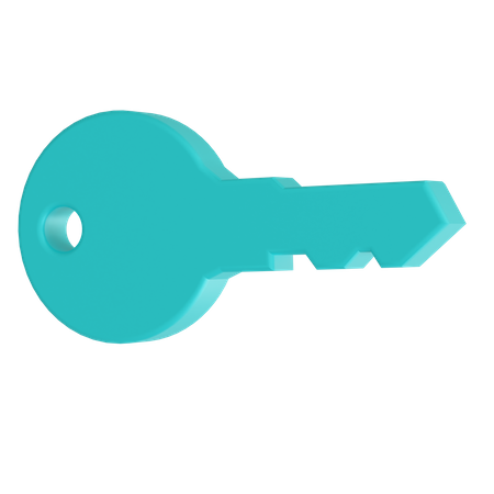 Key  3D Icon