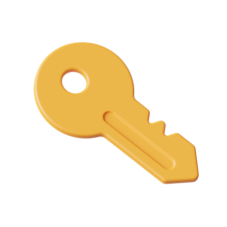 Key  3D Icon