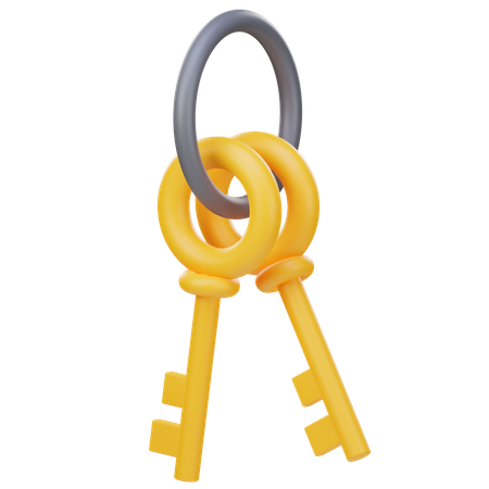 Key  3D Icon