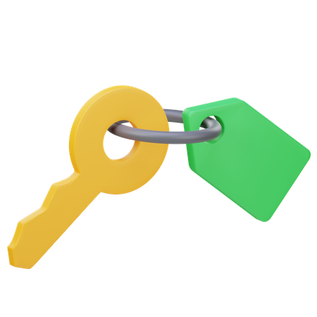 Key  3D Icon