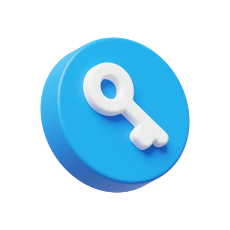 Key  3D Icon