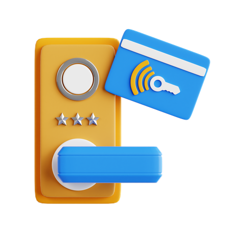 Key Card  3D Icon